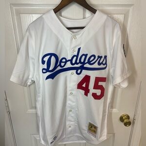 Pedro Martinez White Los Angeles Dodgers 1993  Authentic Player Jersey